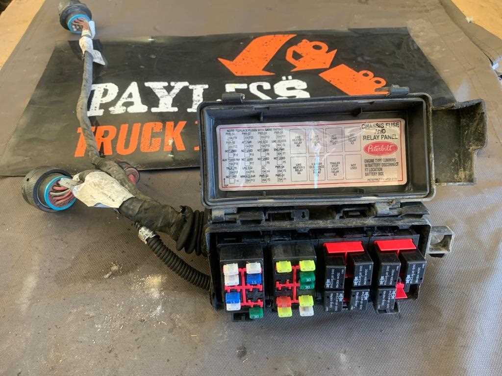 2021 peterbilt 567 fuse box diagram