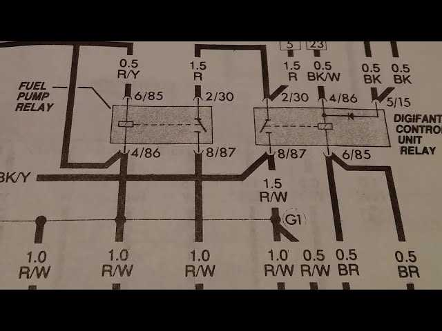 1989 vanagon fuse diagram