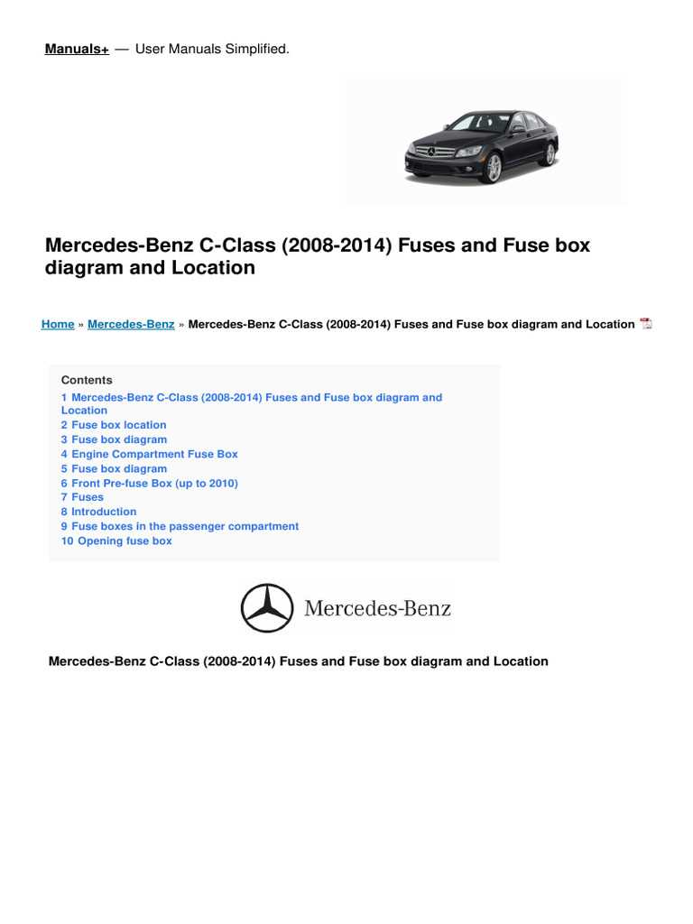 2008 mercedes benz gl450 fuse diagram