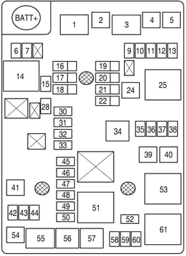 2012 chevy sonic fuse box diagram