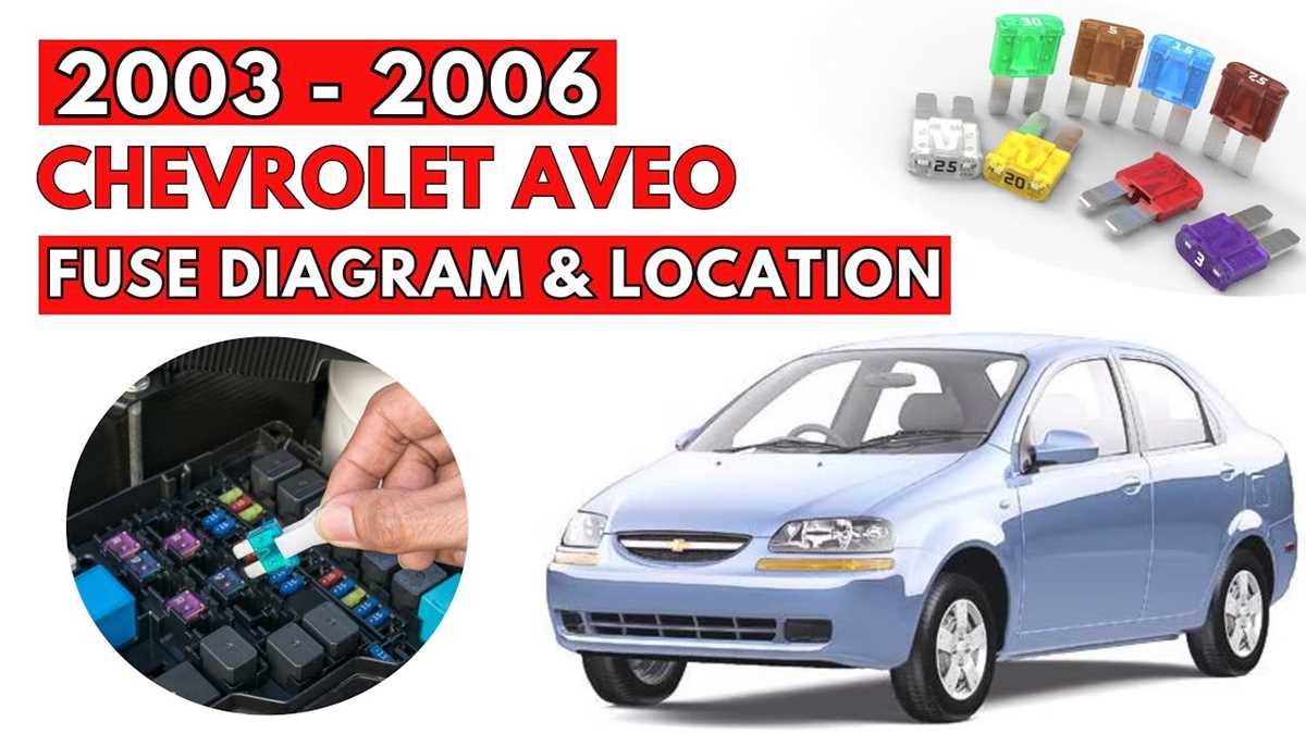 chevrolet aveo fuse box diagram