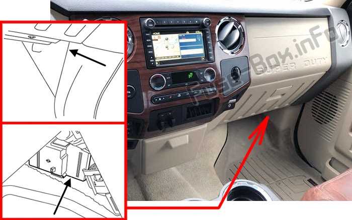 2012 ford f250 interior fuse box diagram 2012 ford f250 interior fuse box diagram