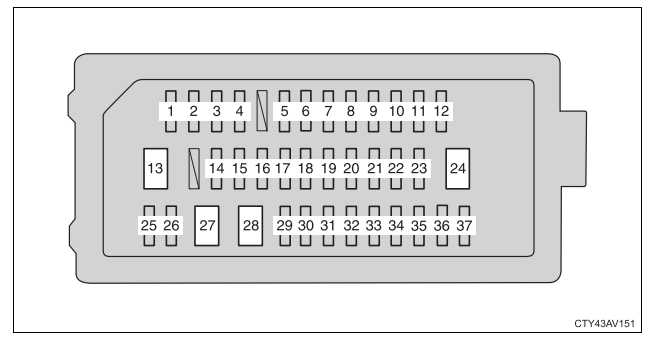 2012 camry fuse diagram