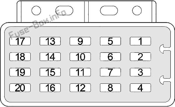 2019 jeep wrangler fuse box diagram