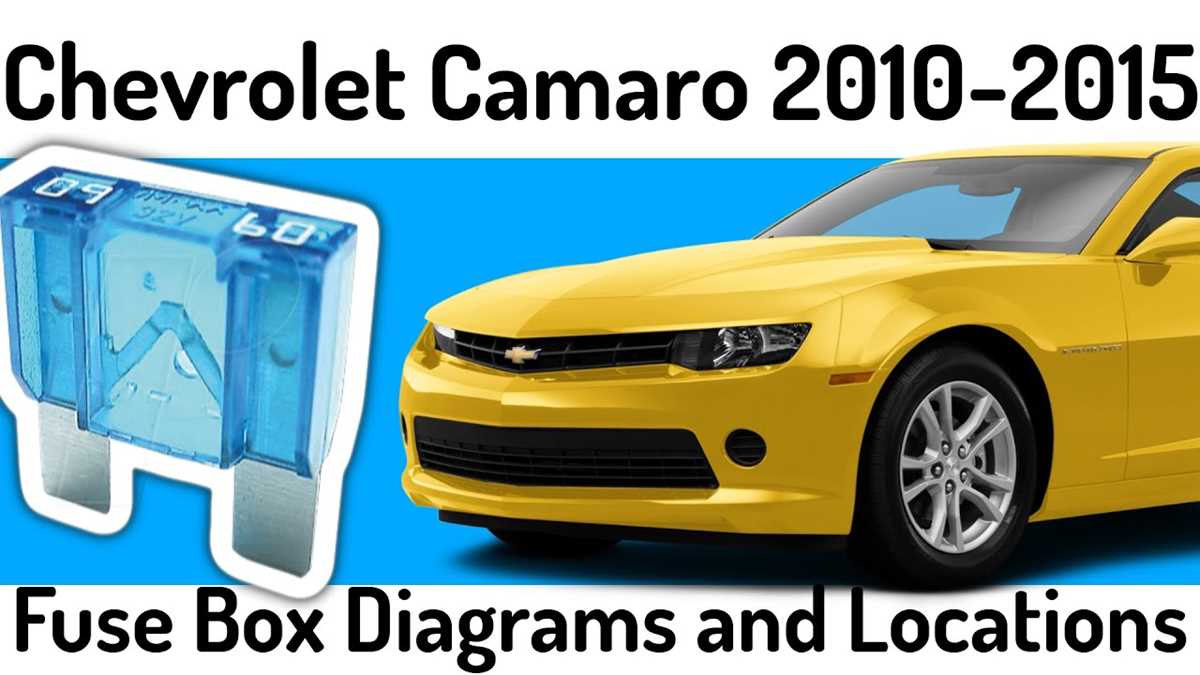 2010 camaro fuse box diagram