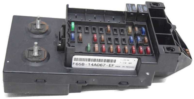 fuse box diagram for a 1997 ford f150