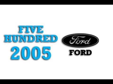 ford five hundred fuse box diagram