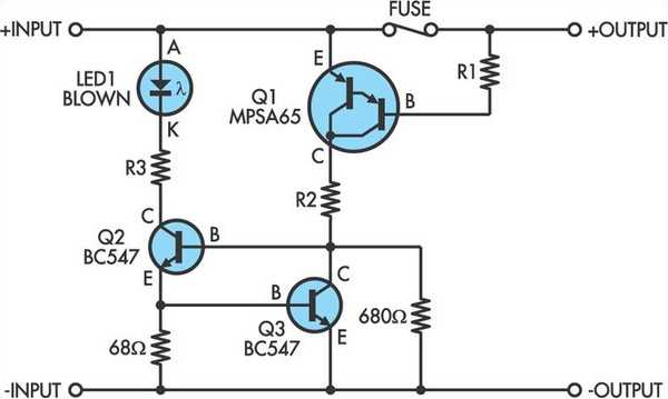fuse in schematic diagram