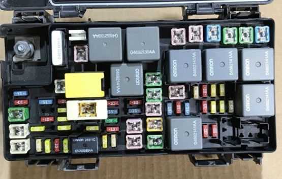 2016 dodge caravan fuse box diagram