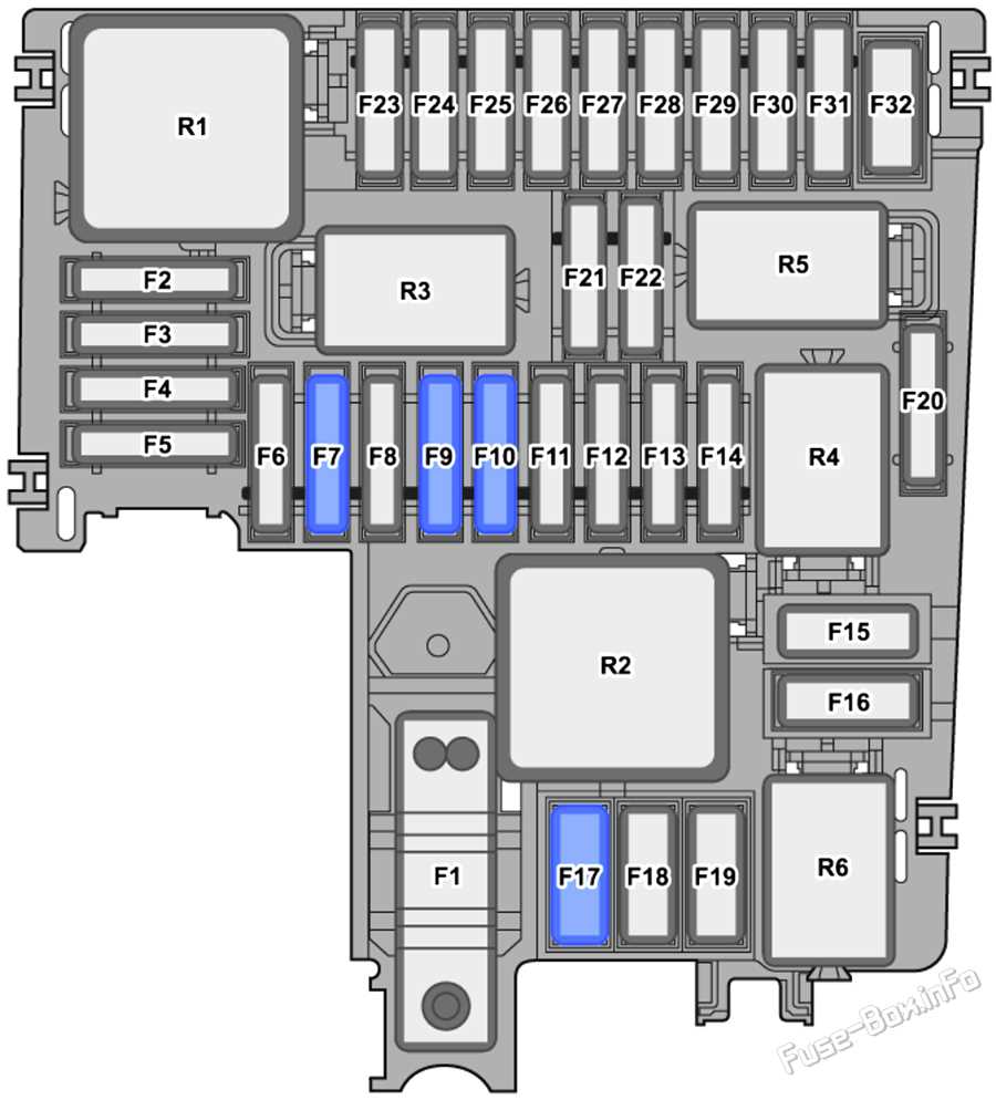 vw id 4 fuse box diagram
