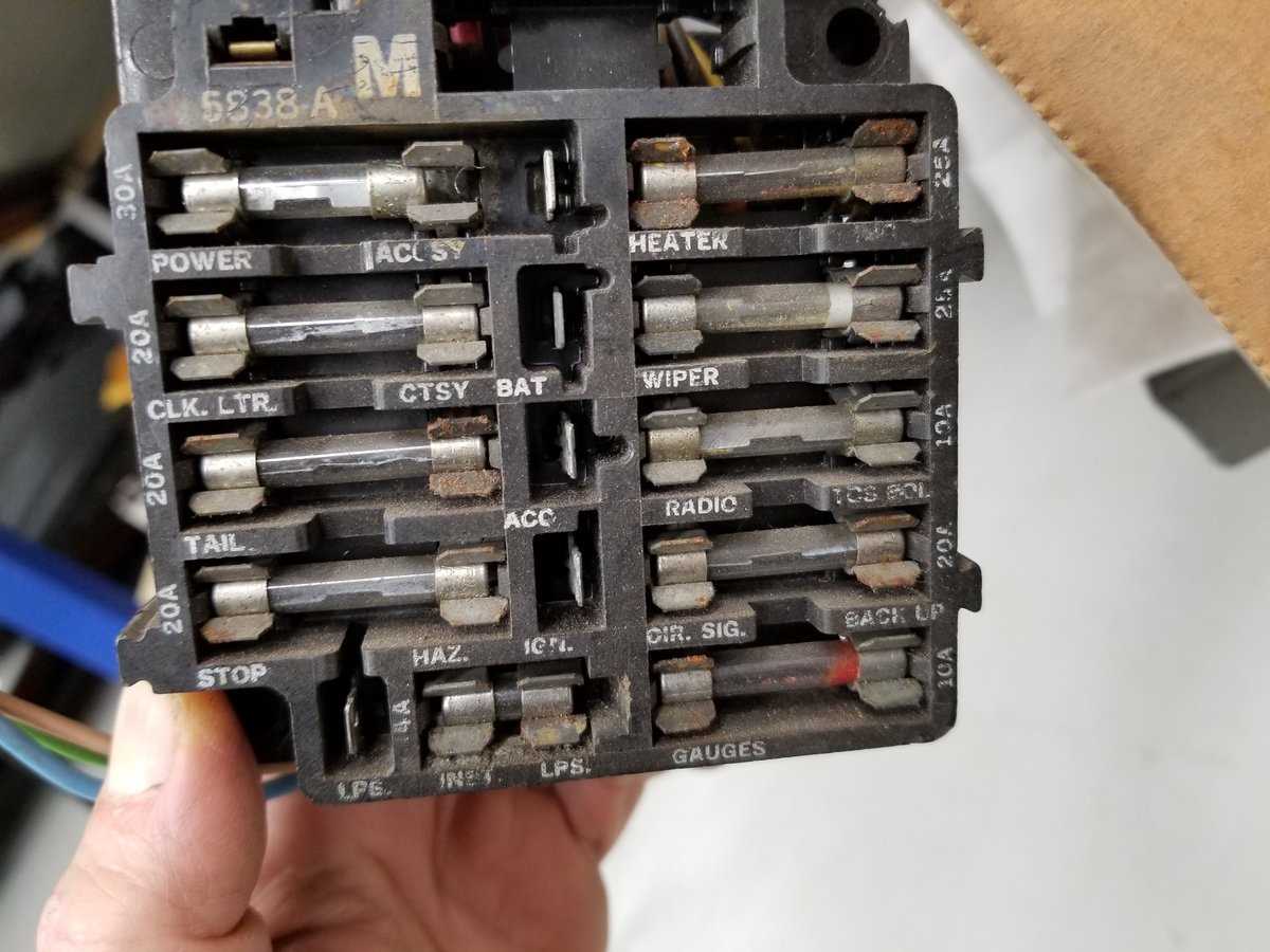 1970 monte carlo fuse box diagram