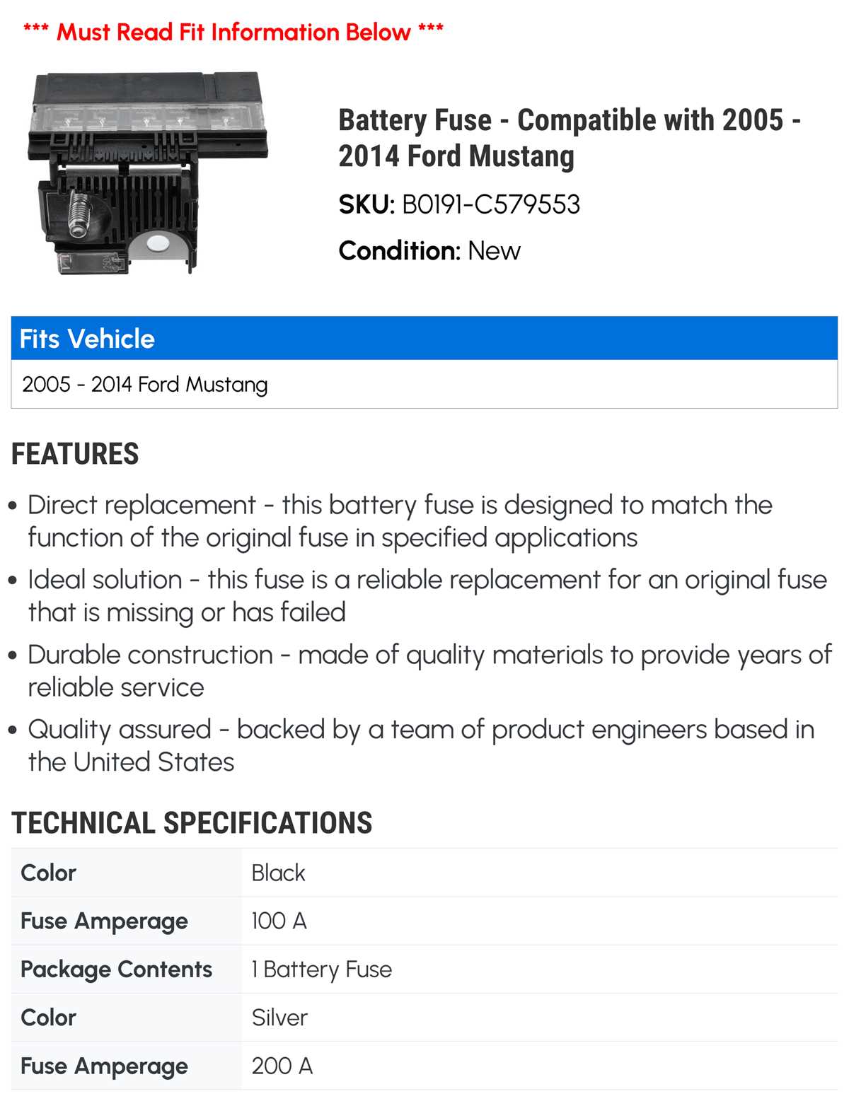 2013 ford mustang fuse box diagram