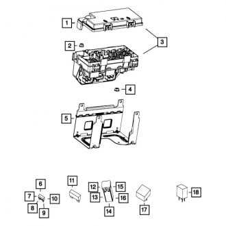 2018 jeep jk fuse box diagram