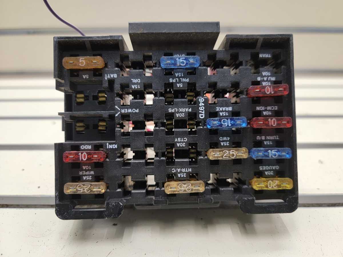 84 chevy truck fuse box diagram