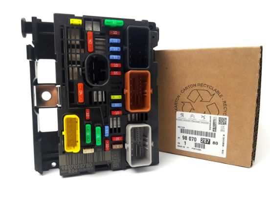 citroen c1 fuse box diagram
