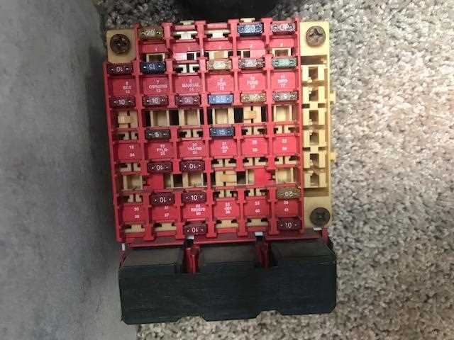 1999 ford fuse box diagram
