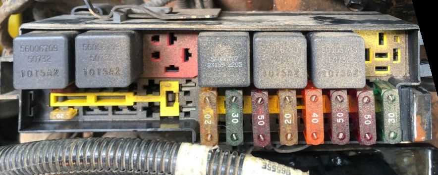 1990 jeep yj fuse panel diagram