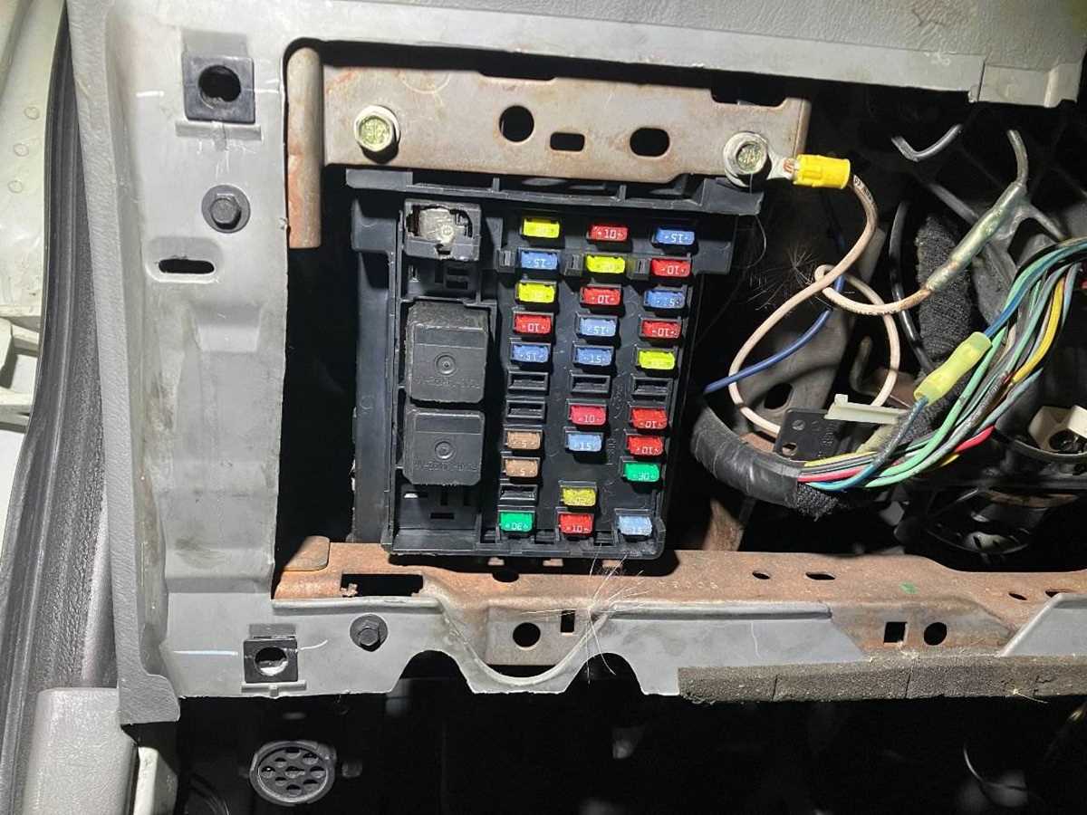 2006 ford f750 fuse box diagram