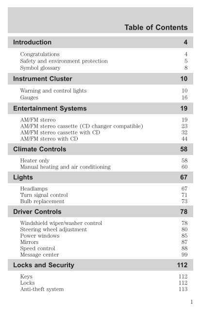 99 ford windstar fuse diagram