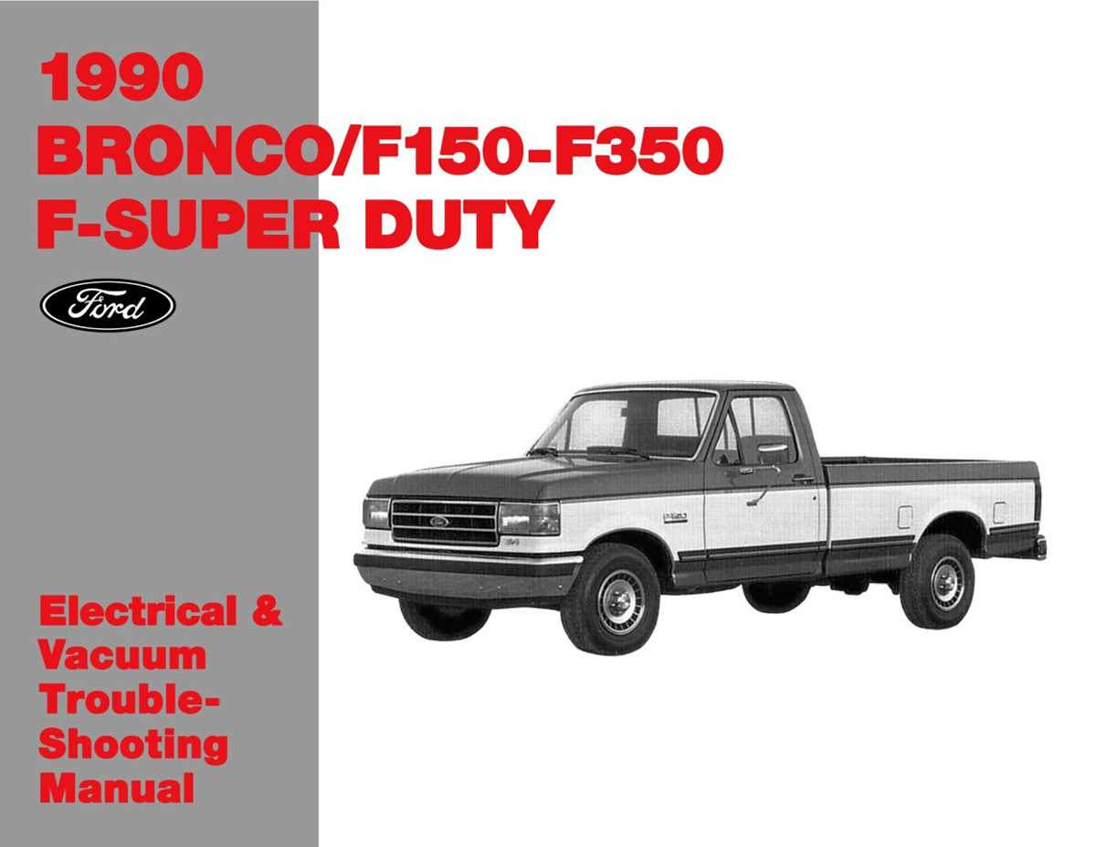 1990 ford bronco fuse box wire diagram