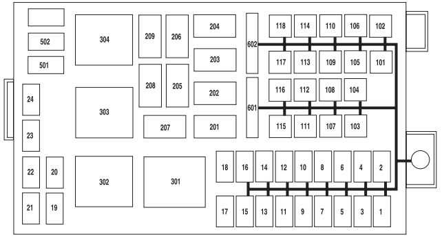 2008 grand marquis fuse diagram