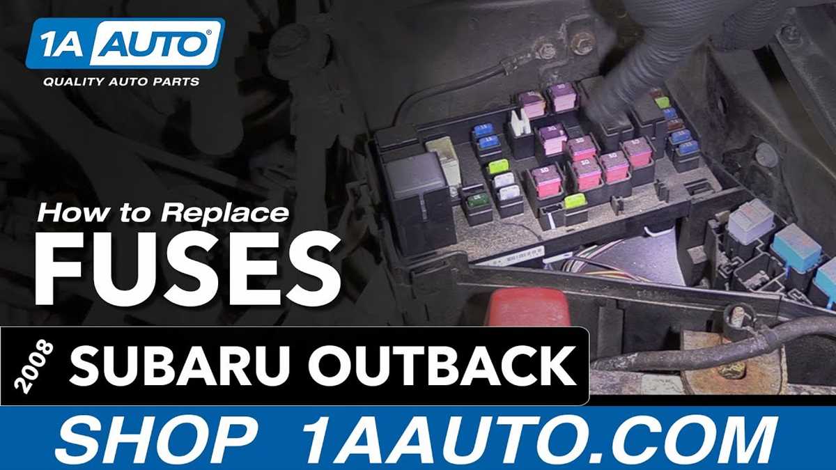 2010 subaru outback fuse box diagram