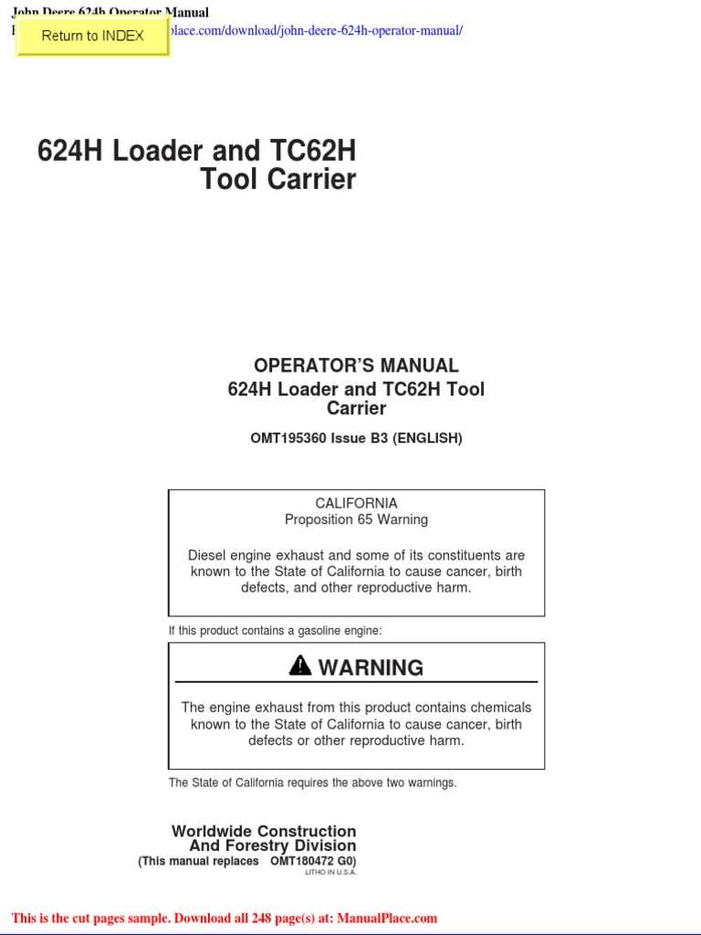 john deere 624h fuse diagram