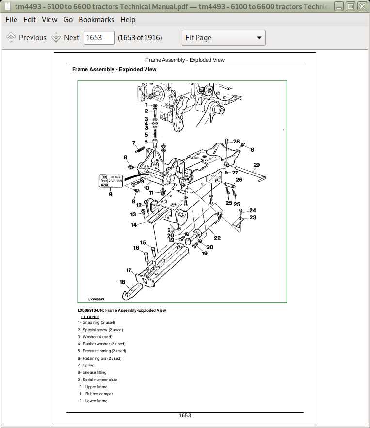 john deere 6400 fuse box diagram