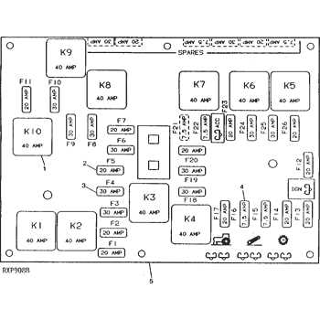 john deere 7810 fuse box diagram