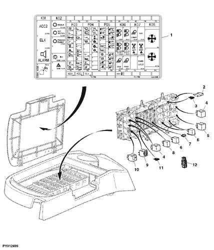 john deere tractor fuse box diagram