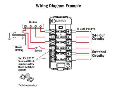 marine fuse block wiring diagram