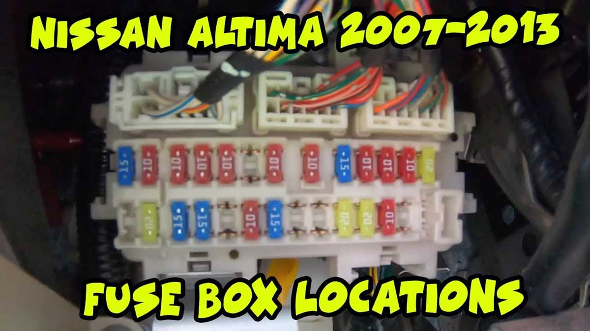 2008 nissan altima interior fuse box diagram 2008 nissan altima interior fuse box diagram