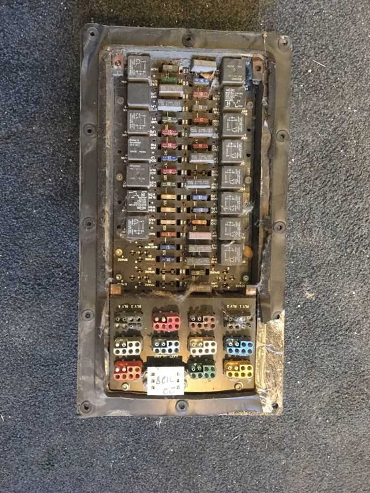 2006 kenworth t800 fuse panel diagram