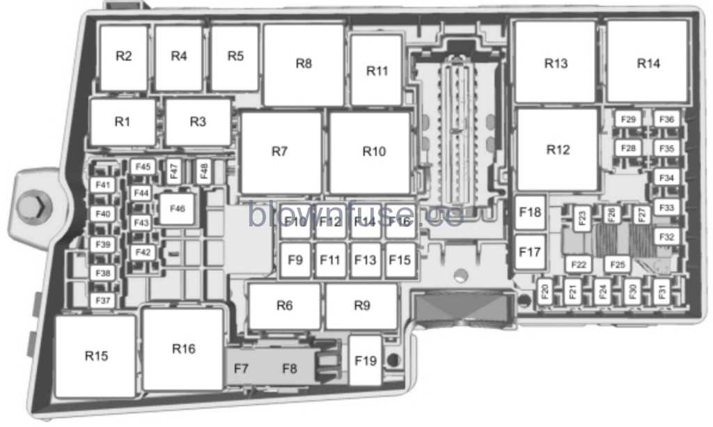 2016 ford f550 fuse panel diagram