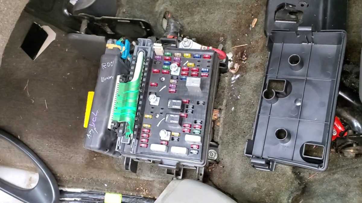 2002 chevy trailblazer fuse panel diagram