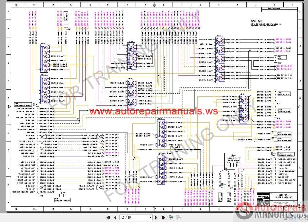 kenworth w990 fuse box diagram