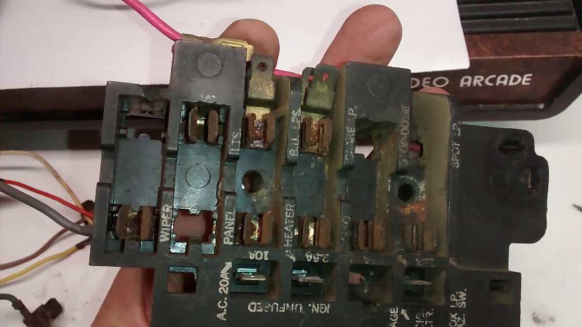 1972 c10 fuse box diagram