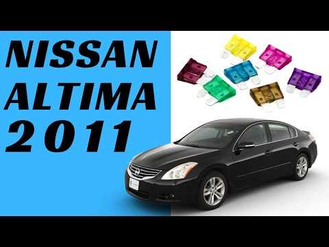 2001 nissan altima fuse box diagram