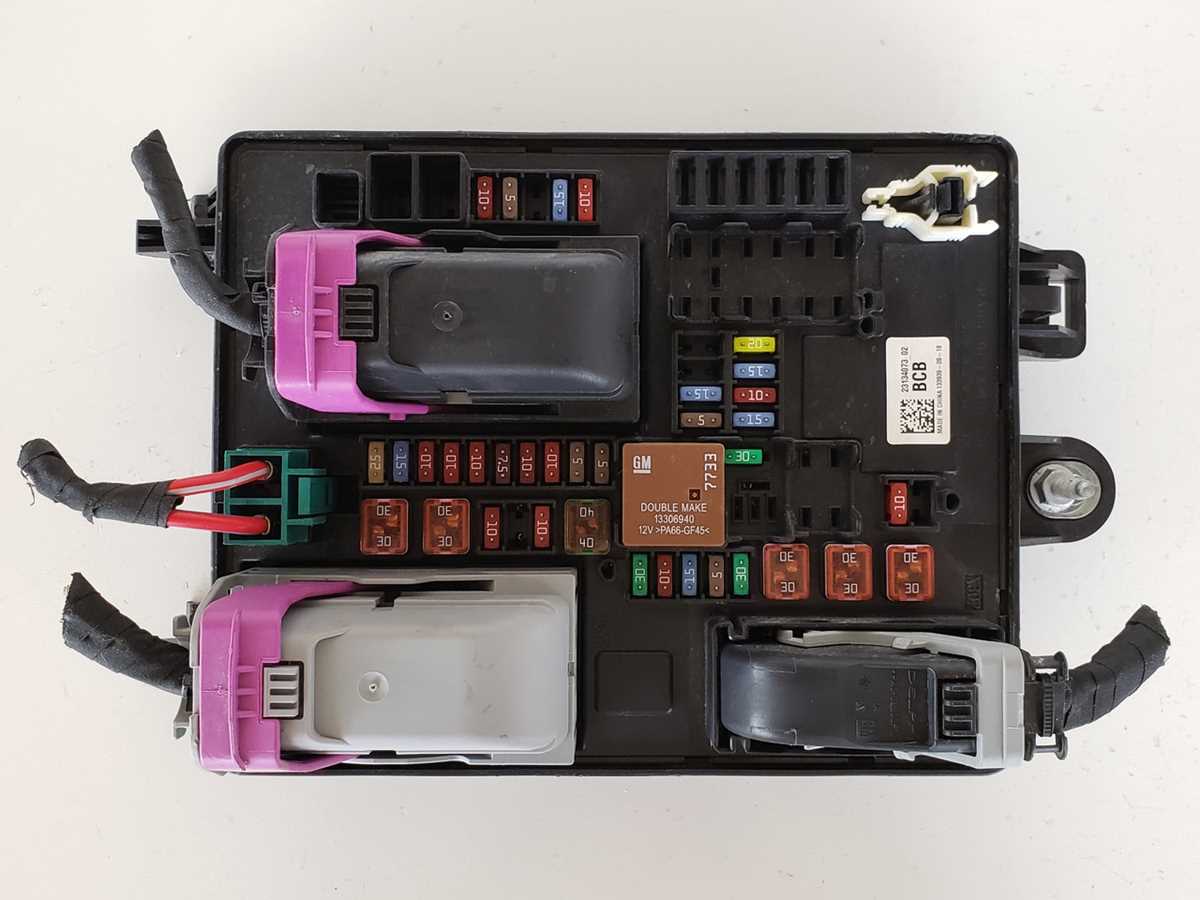 cadillac ats fuse box diagram