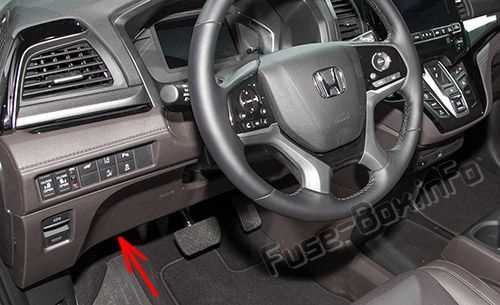 2018 odyssey fuse box diagram