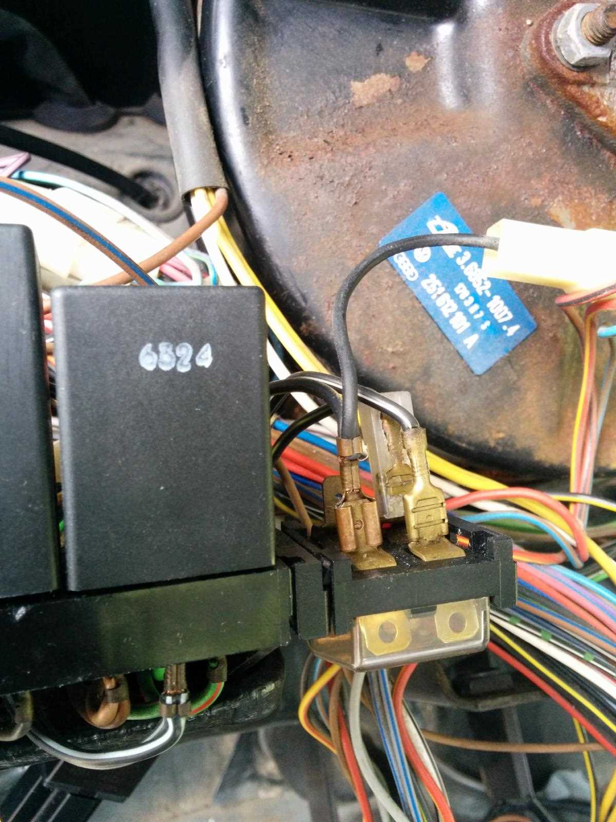1984 vanagon fuse panel diagram