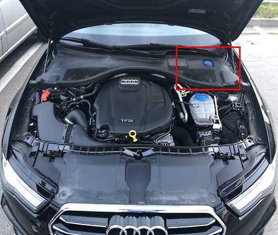 audi a6 2014 fuse box diagram
