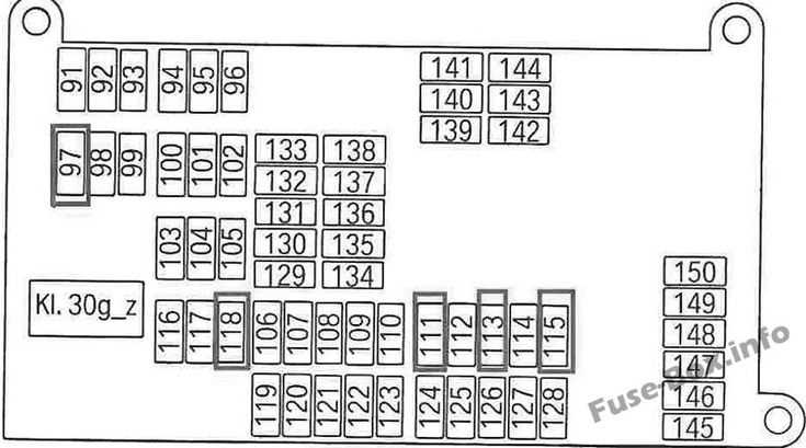 2008 bmw e60 fuse box diagram
