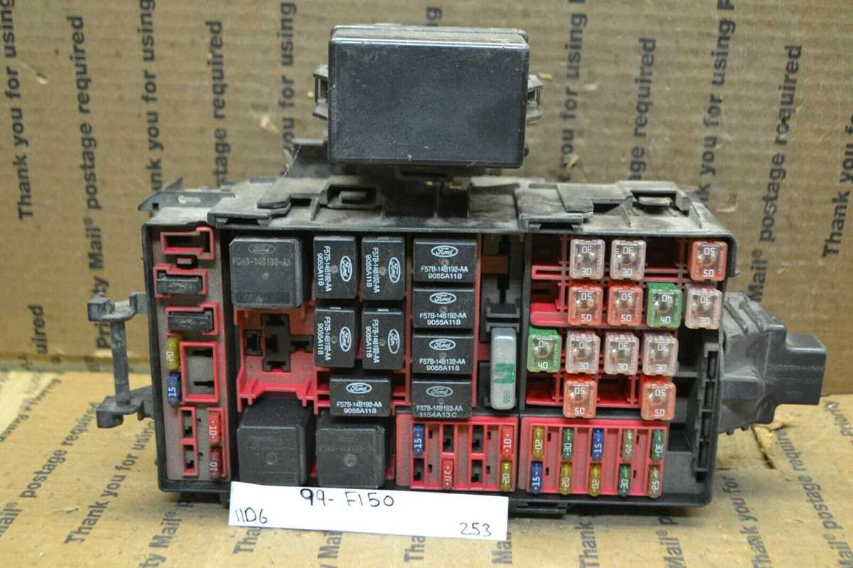 1999 ford fuse box diagram
