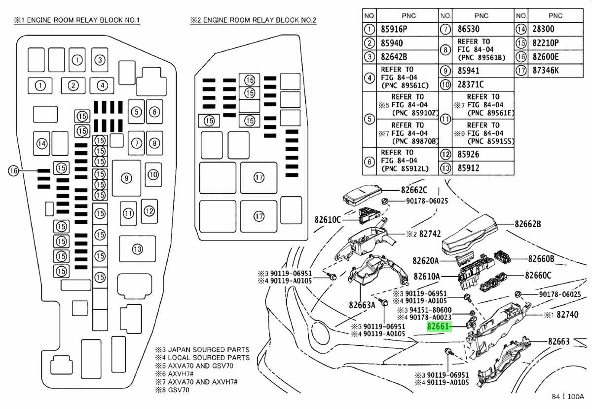 toyota camry 2006 fuse box diagram