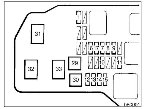 2000 tacoma fuse box diagram