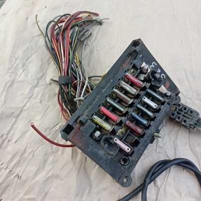 mercedes w123 fuse box diagram