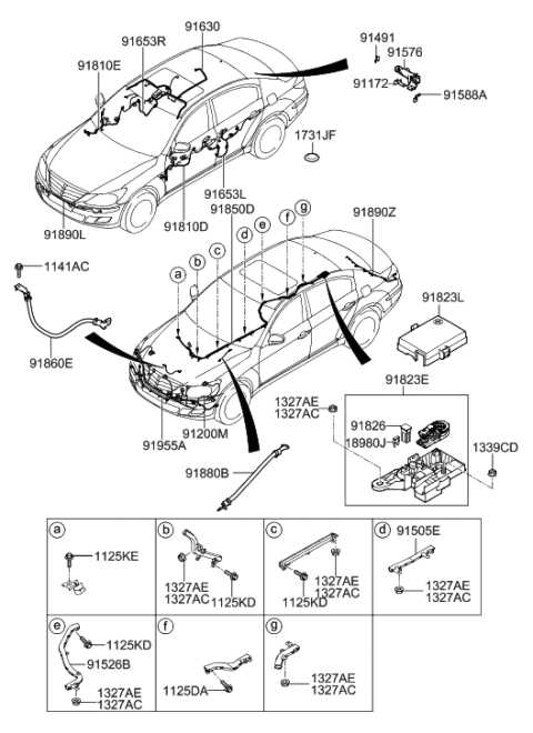hyundai veracruz fuse box diagram