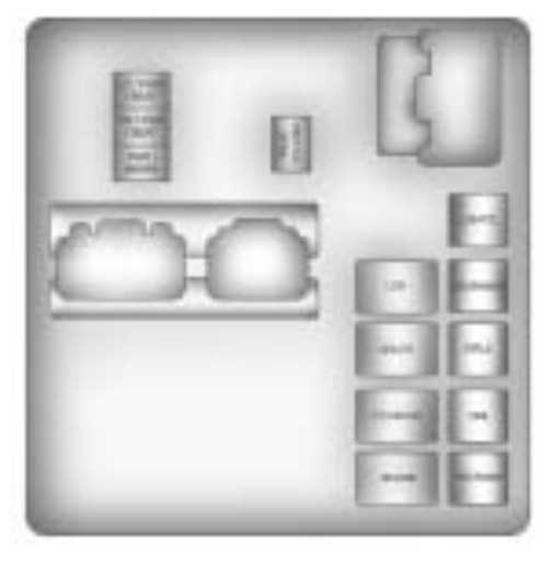 2010 buick enclave fuse diagram