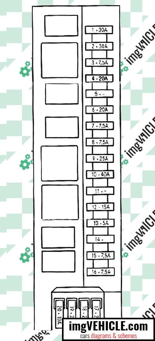 w208 mercedes clk 320 fuse box diagram